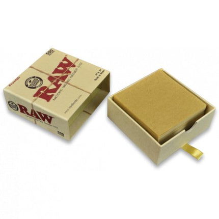 Raw 3x3 Parchment Paper - 100ct/pk - SBCDISTRO