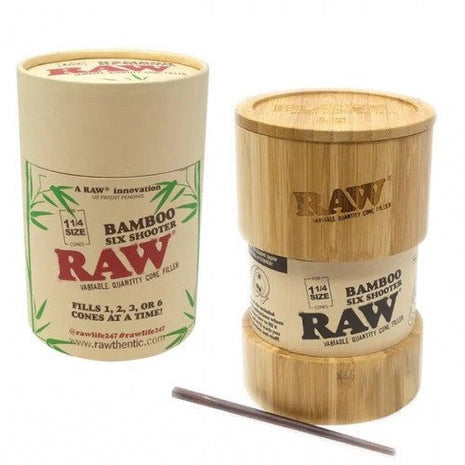 Raw Bamboo Six Shooter 1 1/4 - SBCDISTRO