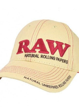 Raw Baseball Cap | Poker Holder Snapback | Red On Gold - SBCDISTRO