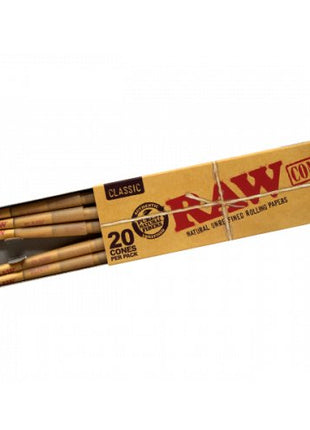 RAW CLASSIC SINGLE SIZE CONES-70/30 - 20CT - SBCDISTRO