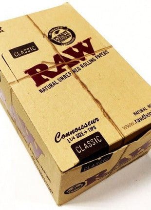 Raw Connoisseur 1 1/4 Size Tips Classic - SBCDISTRO