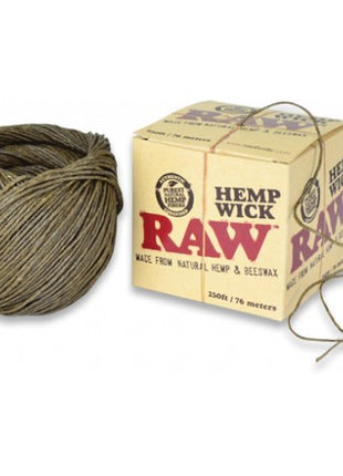 Raw Hemp Wick 250ft - SBCDISTRO