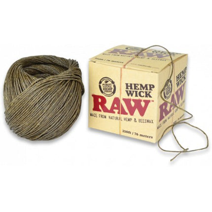 Raw Hemp Wick 250ft - SBCDISTRO