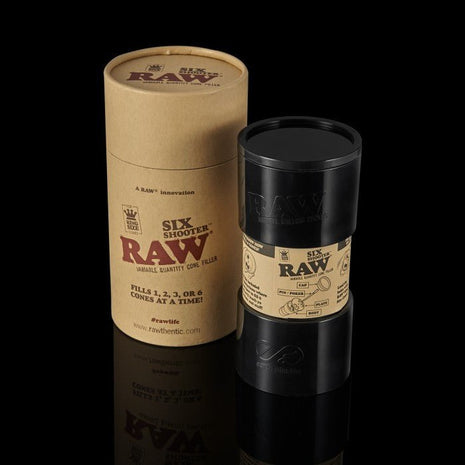 Raw King Size Cones Six Shooter - SBCDISTRO