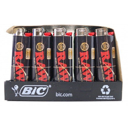 Raw Lighter Black Design 50ct Lighter Tray - SBCDISTRO