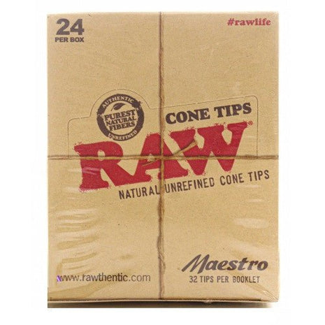 Raw Maestro Cone Shape Cone Tips - SBCDISTRO