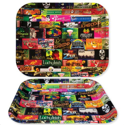 Raw Metal Tray Sticker Design- Large - SBCDISTRO