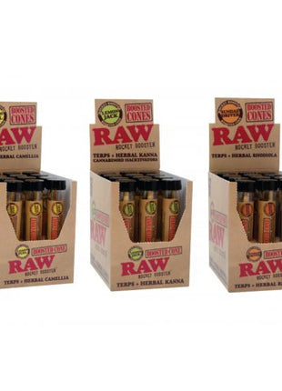 Raw Rocket Booster Cones 12ct/display - SBCDISTRO