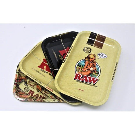 Raw Rolling Medium Metal Trays - SBCDISTRO