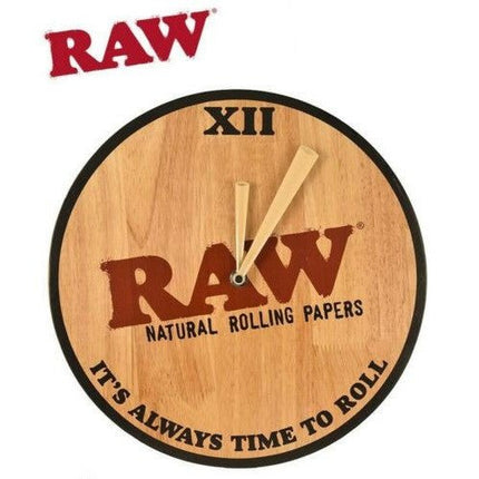 Raw Rolling Paper Wall Clock - SBCDISTRO