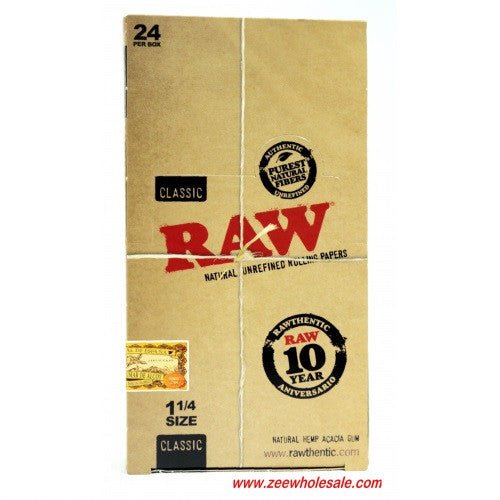 Raw Single Wide Classic Paper 25/box - SBCDISTRO