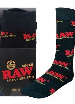 Raw Socks - Black (10-13) - SBCDISTRO