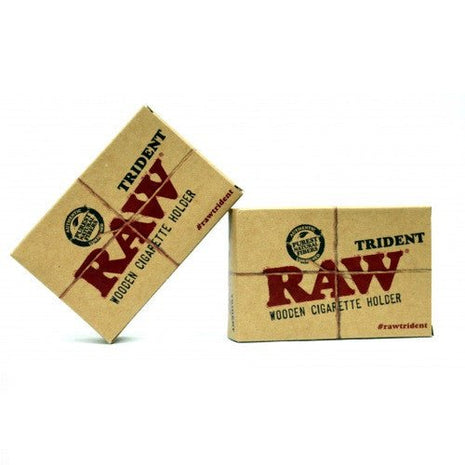 Raw Trident Wooden Cigarette Holder - SBCDISTRO