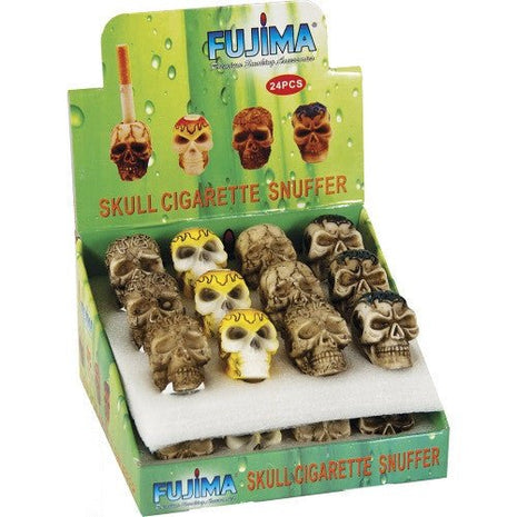 Skull Ceramic Cigarette Snuffer 24ct/display - SBCDISTRO