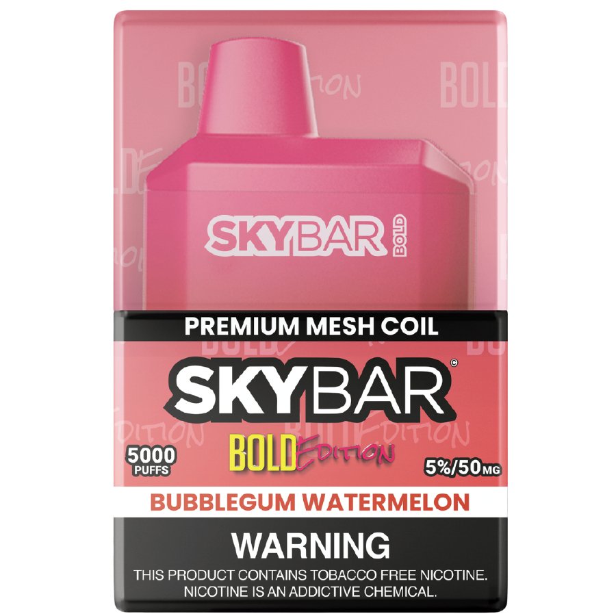 SKYBAR 5000 PUFFS BOLD 8CT BOX - SBCDISTRO