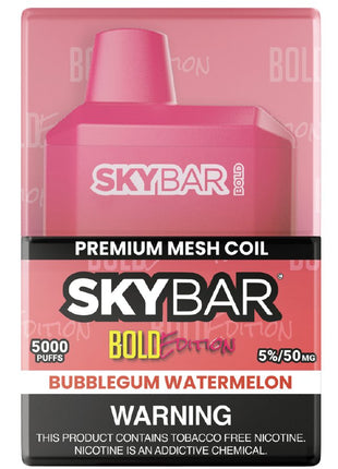 SKYBAR 5000 PUFFS BOLD 8CT BOX - SBCDISTRO