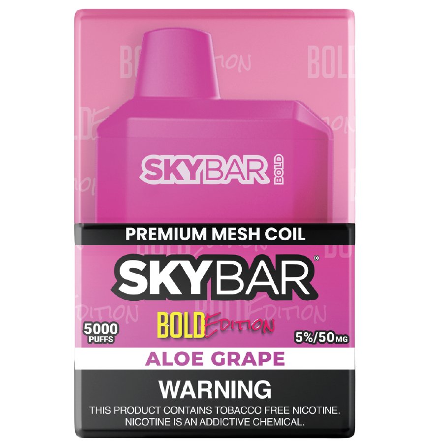 SKYBAR 5000 PUFFS BOLD 8CT BOX - SBCDISTRO