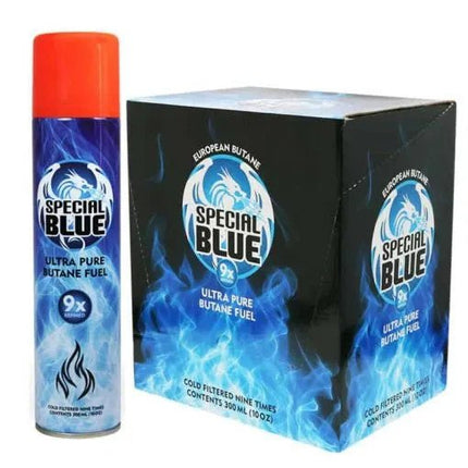 Special Blue Butane 9x 300ml 12ct (1 Mc=8 Cases) - SBCDISTRO
