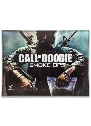 Syndicate Glass Rolling Tray Medium - Call Of Doobie - SBCDISTRO