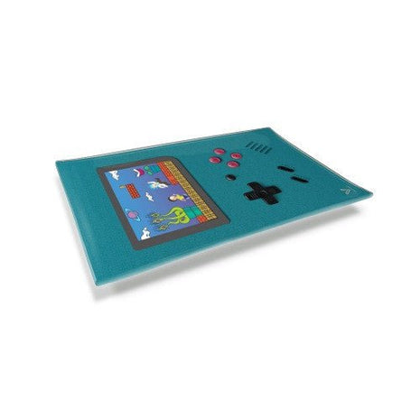 Syndicate Glass Rolling Tray Medium - Game Head - SBCDISTRO
