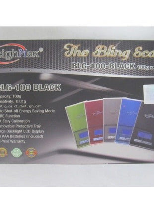 Weighmax Blg 100 - Gray 100 X 0.01 G - SBCDISTRO