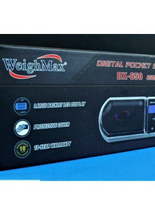 Weighmax Dx-650 (650g X 0.1g) - SBCDISTRO