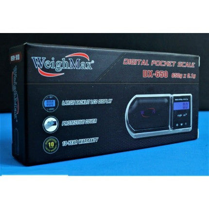 Weighmax Dx-650 (650g X 0.1g) - SBCDISTRO