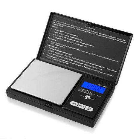 Weighmax W3805-100 Black (100g X 0.01g) (60pc/mc $5.50/ea) - SBCDISTRO