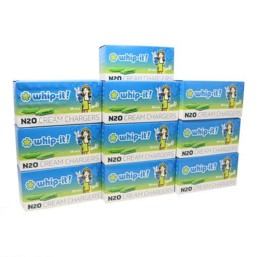 Whip It Cream Chargers 50ct ( 1 Mc = 12 Cases ) For Food Purpose Only - SBCDISTRO