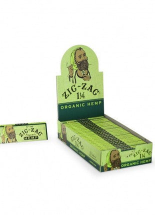 Zig Zag 1 1/4 Papers - Organic Hemp - 24 Booklets - SBCDISTRO