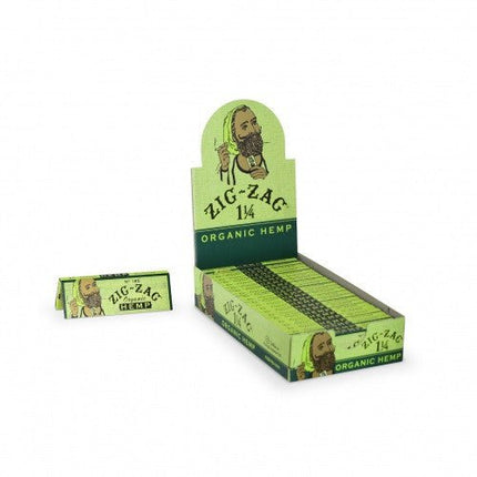 Zig Zag 1 1/4 Papers - Organic Hemp - 24 Booklets - SBCDISTRO